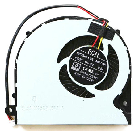 Ventilateur de CPU pour Clevo DFS501105FR0T FG5B 6-31-N1502-301