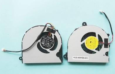 Ventilateur de GPU + CPU pour Clevo W650DC W650DD W650KK