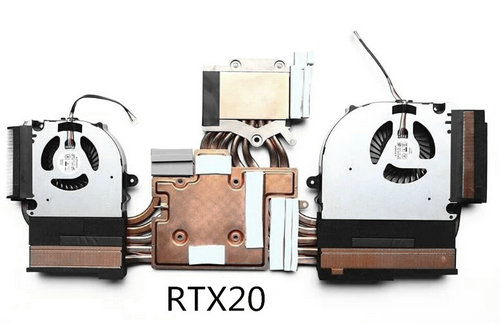 Ventilateur+radiateur RTX20 pour Clevo X17sn X170sm X170sm-g X170km-g