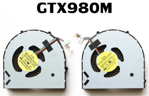 Ventilateur de CPU+GPU pour Dell Alienware 15 R2 P42F ALW15ED-1718 GTX980M