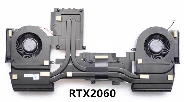 Ventilateur+radiateur RTX2060 pour Dell Alienware Area-51m R1 R2 067X3P AT2RE005DTL