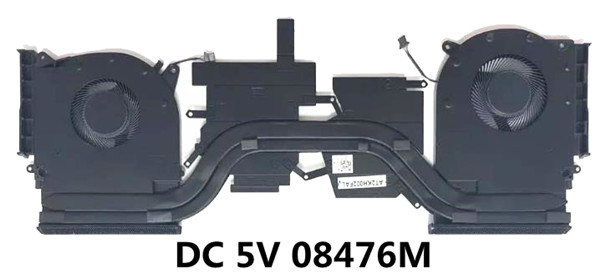 Ventilateur+radiateur GTX1650 N18P 5V pour Dell Alienware M15 R2 08476M AT2KH002FAL
