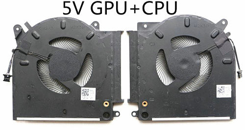 Ventilateur de CPU+GPU 5V pour Dell 1F4FV 01F4FV 87HF0 087HF0