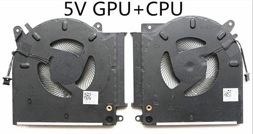 Ventilateur de CPU+GPU 5V pour Dell Alienware M15 R4 01F4FV 087HF0
