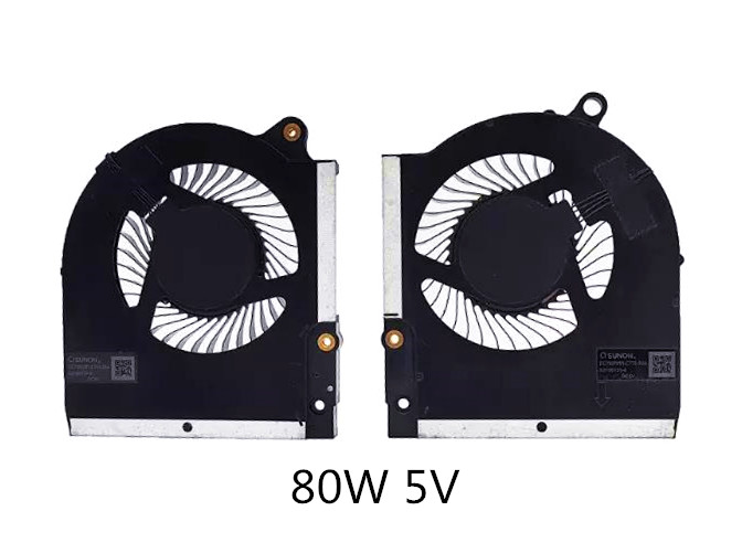 Ventilateur de CPU+GPU 80W 5V für Dell EG75070S1-C760-S9A EG75070S1-C770-S9A