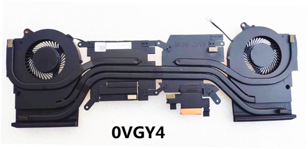 Ventilateur+radiateur 80W pour Dell Alienware m15 Ryzen R5 0VGY4 AT3AS001ZCL