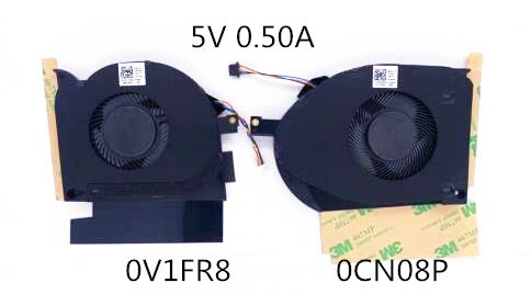 Ventilateur de CPU+GPU 2019 5V pour Dell Alienware M17 R1 0CN08P 0V1FR8