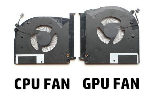 Ventilateur de CPU+GPU 2019 GTX1650 N18P 5V pour Dell Alienware M17 R2