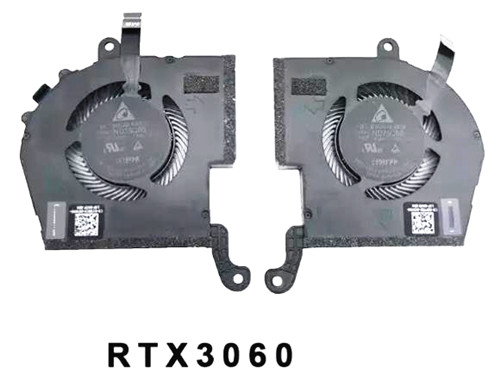 Ventilateur de CPU+GPU RTX3060 pour Dell Alienware X14 R1 0005GP 0N2MWW