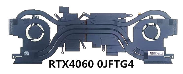 Ventilateur+radiateur RTX4060 pour Dell Alienware X14 R2 0JFTG4 AT3WC001ZTL