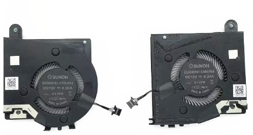 Ventilateur de CPU+GPU 12V pour Dell Alienware X17 R2 0J01R0 0W7KC4
