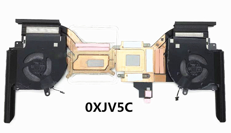Ventilateur+radiateur 12V pour Dell Alienware X17 R2 0XJV5C AT3Q3002ZCL