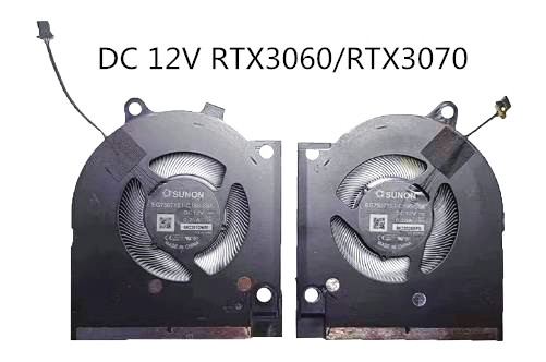 Ventilateur de CPU+GPU 2022 12V pour Dell G15 5521