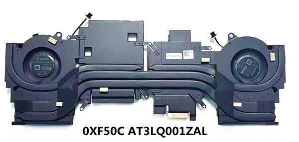 Ventilateur+radiateur AMD pour Dell G15 5525 0XF50C AT3LQ001ZAL