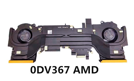 Ventilateur+radiateur AMD 12V pour Dell G15 5530 0DV367