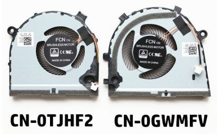Ventilateur de CPU+GPU pour Dell CN-0TJHF2 CN-0GWMFV