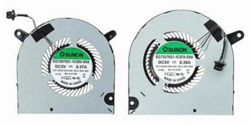 Ventilateur de CPU+GPU pour Dell G5 15 SE 5505-NR0G3