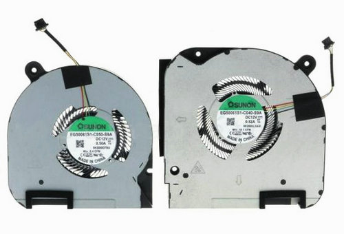 Ventilateur de CPU+GPU 12V pour Dell EG50061S1-C050-S9A EG50061S1-C040-S9A