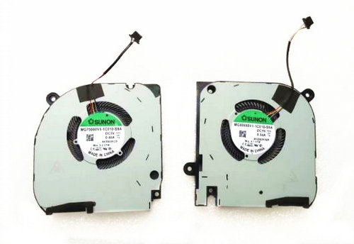 Ventilateur de CPU+GPU N18P pour Dell G7 7500 046NH6 0M8NHV