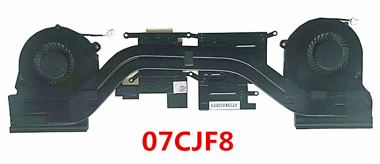 Ventilateur+radiateur pour Dell G7 7577 P72F001 07CJF8 7CJF8 AT21K003FF0