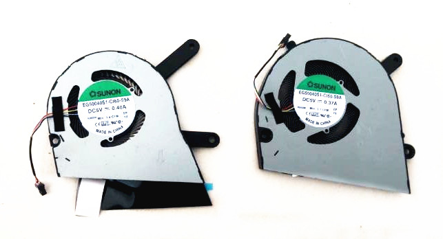 Ventilateur de CPU+GPU pour Dell Inspiron 14 7490 10 Gen 0EDWTC 09JN72