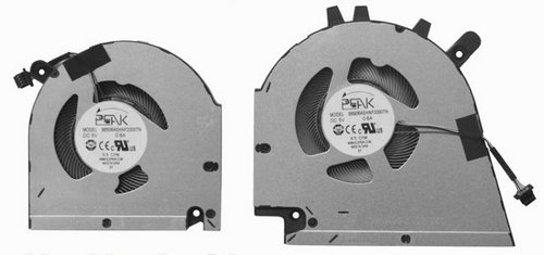 Ventilateur de CPU+GPU 2021 pour Dell Inspiron 15 Plus 7510 0GJN2R CNNWF