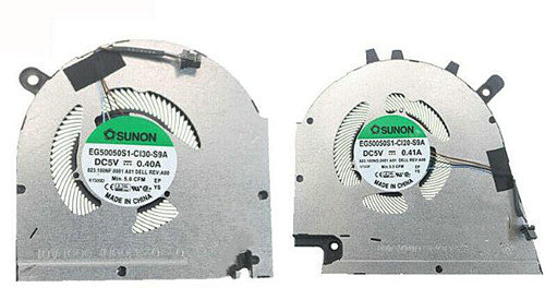 Ventilateur de CPU+GPU pour Dell Inspiron 16 7610 0CNNWF 0GJN2R