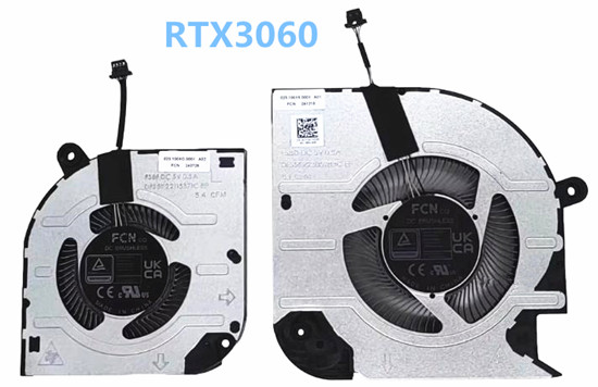 Ventilateur de CPU+GPU RTX3060 für Dell BN6509S5H-000P BN8508S5H-001P 0D9PK2 0V7P3C-312 0C3MPK 0V7P3C