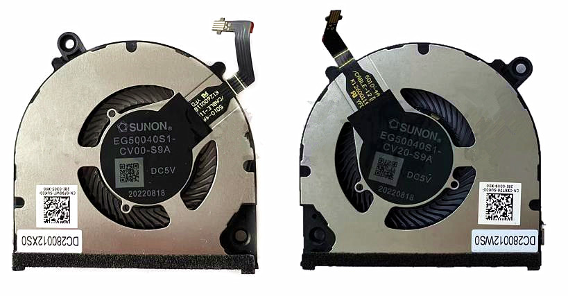 Ventilateur de CPU+GPU pour Dell EG50040S1-CV00-S9A EG50040S1-CV20-S9A