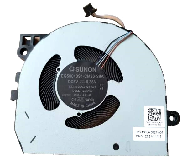 Ventilateur de CPU für Dell Latitude 5320 E3520 0CJCNP CJCNP DFS5K122141612 FN6Y