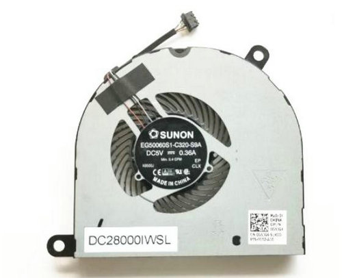 Ventilateur de CPU pour Dell Latitude 5490 5491 5495 EG50060S1-C320-S9A DC28000IWSL