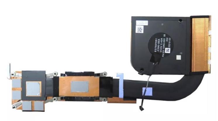 Ventilateur+radiateur pour Dell Latitude 5521 VK8HK 0VK8HK