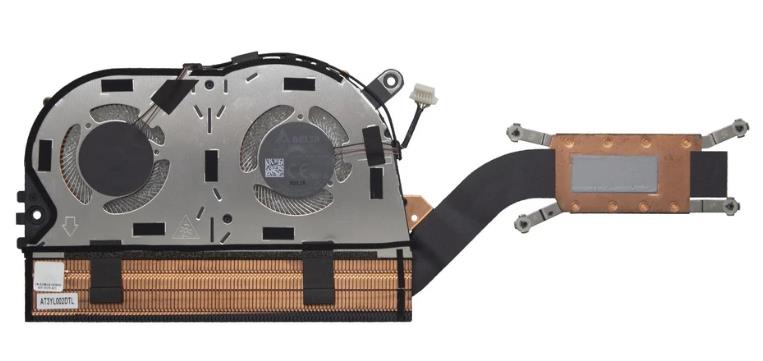 Ventilateur+radiateur pour Dell Latitude 7650 02X91X AT3YSL002DTL