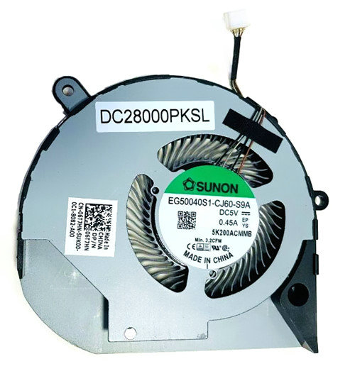 Ventilateur de CPU pour Dell Precision 3550 0G8RWX 06T7HN DC28000NJSL