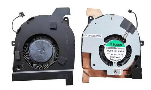 Ventilateur de CPU pour Dell Precision 3551 P80F 058FXF EG50060S1-C470-S9A