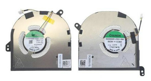 Ventilateur de CPU+GPU 5V pour Dell Precision 5560 0CN1MT 0FK50V
