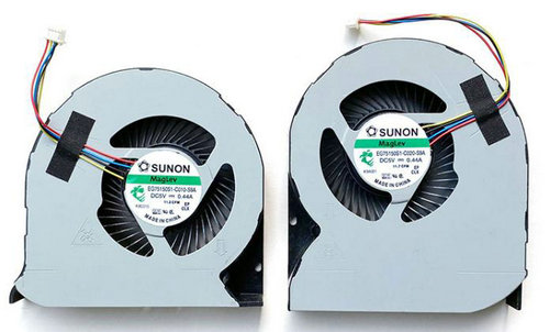 Ventilateur de CPU+GPU pour Dell EG75150S1-C010-S9A EG75150S1-C020-S9A