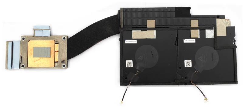 Ventilateur+radiateur pour Dell Precision 7670 M7670 A5500 0VHVHJ AT3MM006ZC0