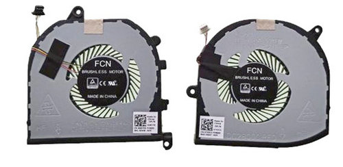 Ventilateur de CPU+GPU pour Dell Precision M5530 008YY9 0TK9J1