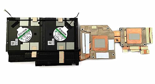 Ventilateur+radiateur pour Dell Precision M7780 0TMDG7 AT405002ZC0