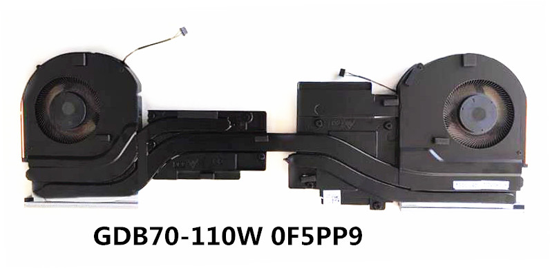 Ventilateur+radiateur GDB70-110W pour Dell Precsion 7760 M7760 0F5PP9 AT30P005ZAL