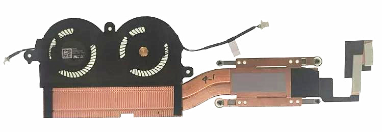 Ventilateur+radiateur pour Dell XPS 13 9380 7390 0WCX2D AT2Q0001DT0