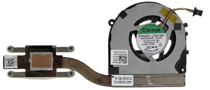 Ventilateur+Dissipateur pour Dell Xps 13 L321x L322x 03W1R 44D13HSWI00