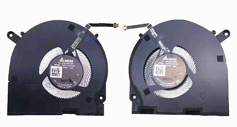 Ventilateur de CPU+GPU pour Dell XPS 14 9440