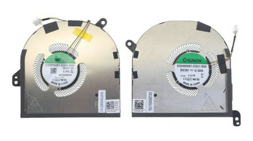 Ventilateur de CPU+GPU pour Dell EG50050SI-CG30-S9A EG50050SI-CG00-S9A