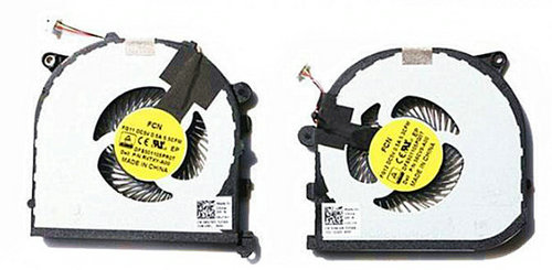 Ventilateurs CPU + GPU pour Dell XPS 15 9550 Séries 036CV9 0RVTXY
