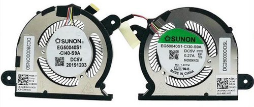 Ventilateur de CPU+GPU 2020 pour Dell EG50040S1-CI40-S9A EG50040S1-CI30-S9A