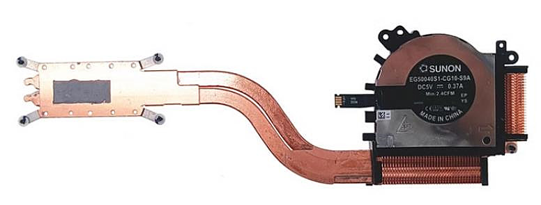 Ventilateur+radiateur pour Dell latitude 7200 2-in-1 PWXM0 0PWXM0 AT2DD003ZAL