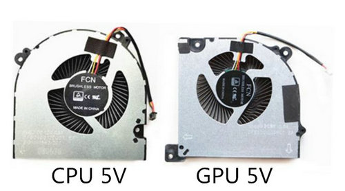 Ventilateur de CPU+GPU pour Gigabyte A5 X1 A5 K1 A5 X1-cus2130sh A5 X1-cs12130sh