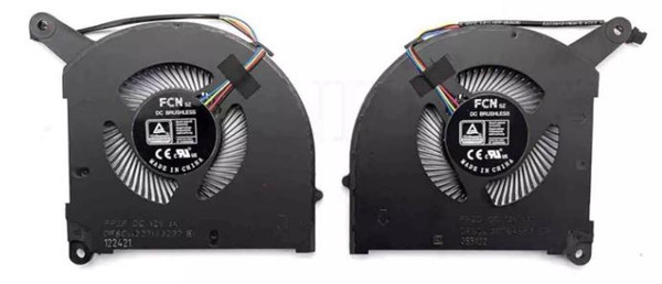 Ventilateur de CPU+GPU pour Gigabyte Aero 16 Ye5 16 ke5